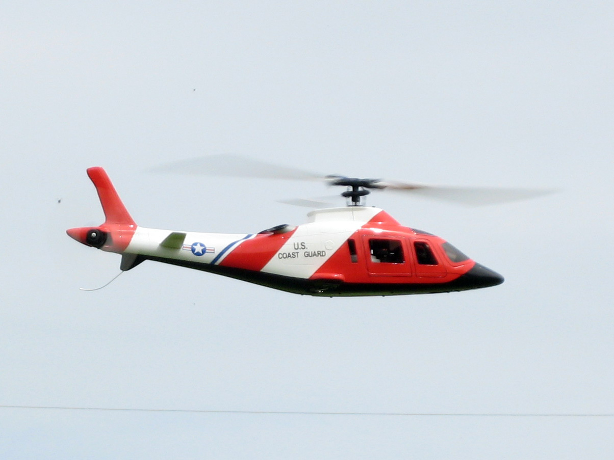 Agusta A109, der Einbau